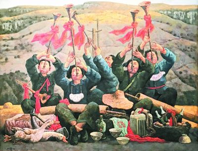 看是一幅畫聽像一首歌——“第三屆中國民族美術雙年展”側記