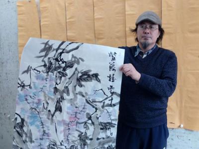 喜迎2019，實力派畫家白恩平新年祝辭|“墨華新歲”書畫展 