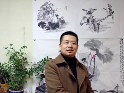 實力派畫家馬鳴助力“墨華新歲迎新春書畫展”