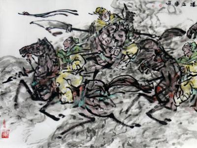 筆墨生輝——湖北人民出版社美術編審、中國美協會員戴啟順參展“墨華新歲”，與諸位書畫家共賀新年