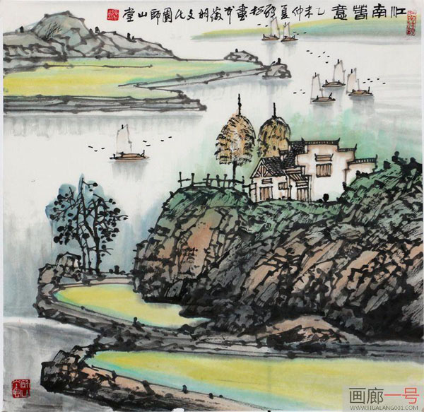 古雅清奇——張松山水畫成功美術館“2018年度名家書畫精品典藏”線上賞析