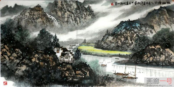 古雅清奇——張松山水畫成功美術館“2018年度名家書畫精品典藏”線上賞析