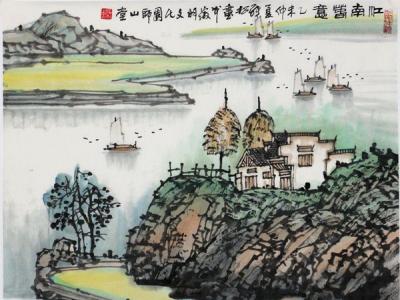 古雅清奇——張松山水畫成功美術館“2018年度名家書畫精品典藏”線上賞析