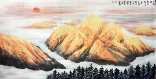 冰雪山河湔壯魂——李兵山水畫成功美術館“2018年度名家書畫精品典藏”線上賞析