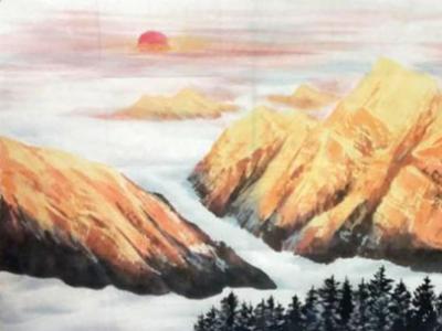 冰雪山河湔壯魂——李兵山水畫成功美術館“2018年度名家書畫精品典藏”線上賞析