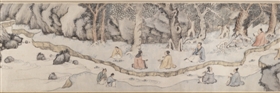 明錢榖《蘭亭修禊圖》卷，美國大都會藝術博物館藏