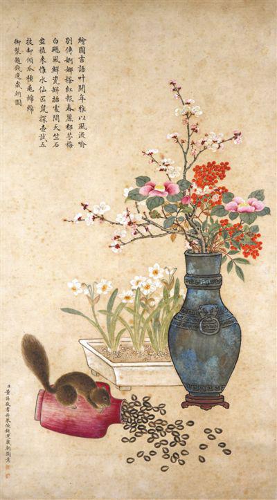 被遺忘的春節(jié)雅事：歲朝圖