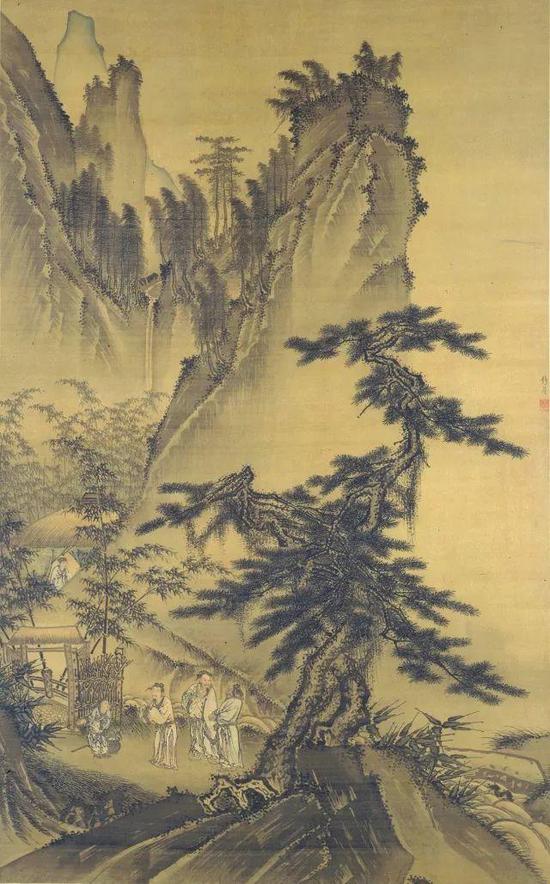 ▲ 明 戴進(jìn) 《三顧草廬圖》