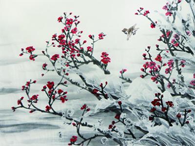 紅妝墨韻瑤池雪 ——李成林冰雪畫入選蘭州成功美術館2019名家書畫全國巡展