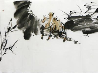 筆意樸拙寫意高古——李開能人物畫入展“蘭州成功美術館2019名家書畫全國巡展·重慶站”