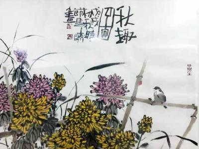 墨色蒼潤 情韻出塵——馬志剛佳作參展“成功美術館?2019全國名家書畫迎春展”