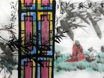 色彩交融情意濃——王成碩先生參展“成功美術館2019年名家書畫全國巡展?唐山展”畫作欣賞