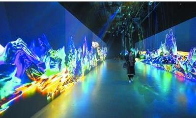 沉浸式畫展帶你“人在畫中游”