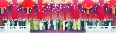 新中國美術70年——三幅畫作里的開國大典