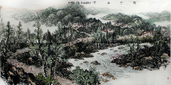 粗獷率意 意境宏闊——謝輝“成功美術館2019·名家書畫全國巡展”蘭州展作品欣賞