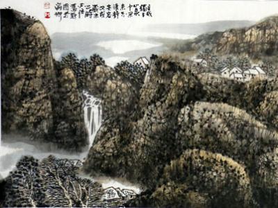 墨彩斑斕 見微知著——楊必位參展“成功美術(shù)館2019?名家書畫全國巡展”蘭州展覽作品賞析