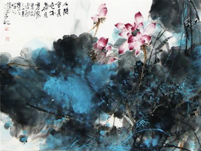墨染香塵半池蓮——路民先生參展“成功美術(shù)館2019?名家書畫全國(guó)巡展”長(zhǎng)春展畫作欣賞