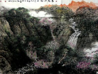 只為人間寫春山——胡九軍參加成功美術(shù)館2019?名家書畫全國(guó)巡展——長(zhǎng)春展