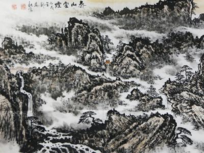 蒼潤(rùn)厚重 山川壯美——?jiǎng)⑷f(wàn)秋先生參展“成功美術(shù)館2019?名家書畫全國(guó)巡展”重慶展畫作欣賞