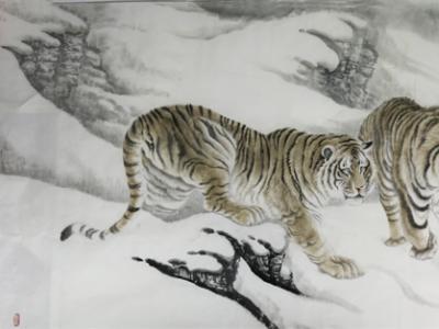 雄風蕩天地——李奉海佳作再現“成功美術館2019?名家書畫全國巡展重慶展”