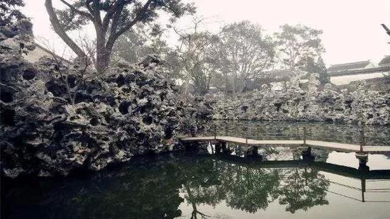 獅子林園林實景