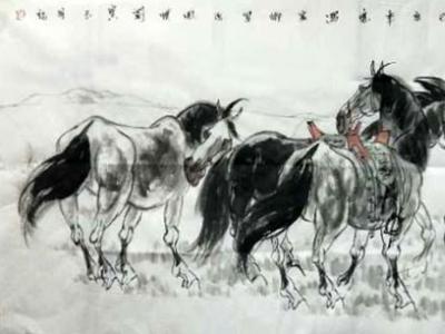 墨色蒼勁 意蘊(yùn)深邃——?jiǎng)氂瘛俺晒γ佬g(shù)館2019·名家書(shū)畫(huà)精品全國(guó)巡展”新疆展作品欣賞
