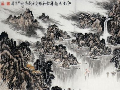 丹青墨韻寫(xiě)河山——?jiǎng)⑷f(wàn)秋先生參展“成功美術(shù)館2019?名家書(shū)畫(huà)全國(guó)巡展”新疆展畫(huà)作欣賞