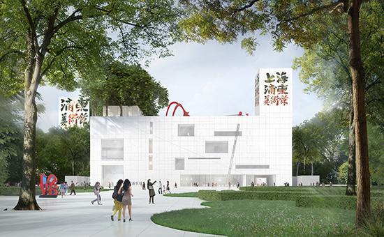 浦東美術館室外效果圖 （圖片來源：讓· 努維爾事務所）