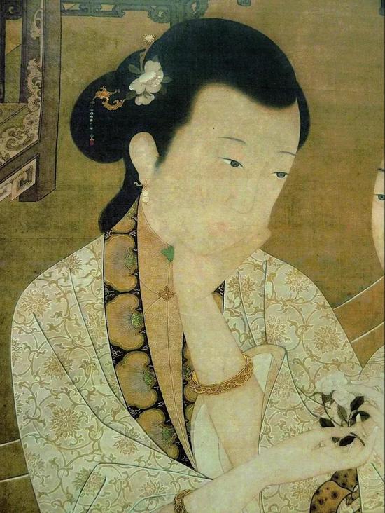 (清) 佚名 人物圖(局部)