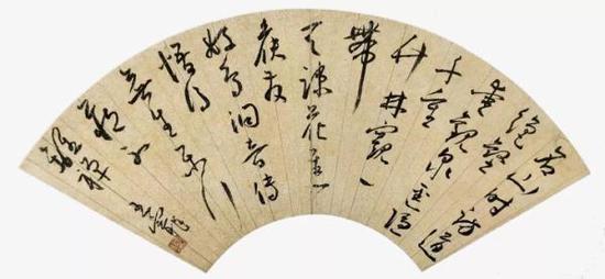 浙博將展館藏明清扇面：在酷暑中以涼友相對
