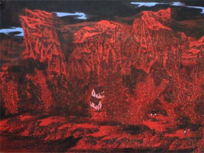 墨寫山川 虛實流韻——成功美術館館藏張哲珠山水畫作簡評