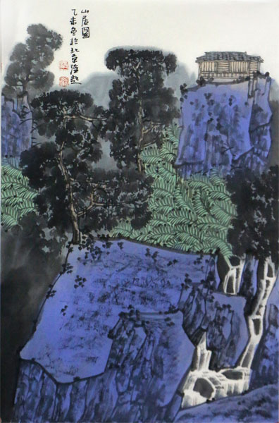 滿家“青綠”寫新風——讀成功美術館館藏滿維起先生有感