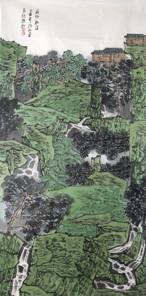 滿家“青綠”寫新風——讀成功美術館館藏滿維起先生有感