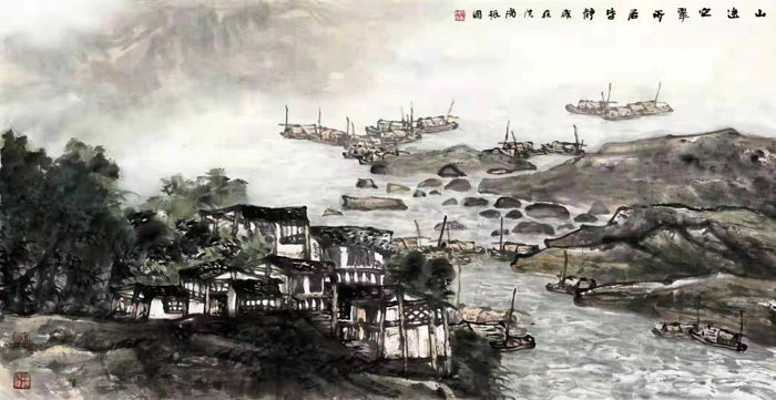 造化入筆端 神趣出自然——以成功美術(shù)館藏品為例談程振國先生繪畫的點(diǎn)線情趣和精神蘊(yùn)藏