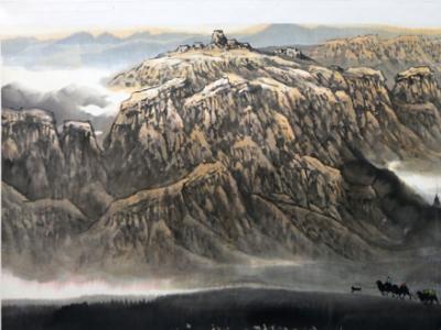 崢嶸關山  唐哉皇哉——郭文濤先生畫作賞讀