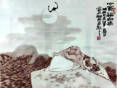 墨有雅意 筆寫諧趣——宣兵先生參展“墨飛色舞 盛世同慶?成功美術館‘喜迎國慶70周年名家書畫邀請展’”作品賞析