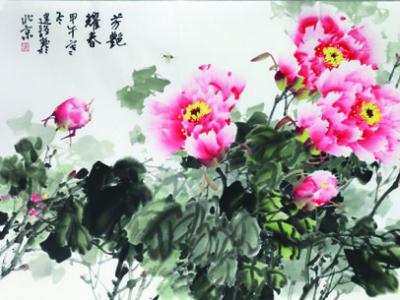 國色生香 芳艷耀春——成功美術館館藏李建設作品淺賞