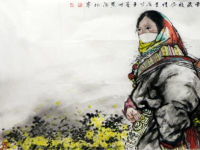 墨繪民族風華 線寫人物精神—— 李葆竹人物佳作賞讀