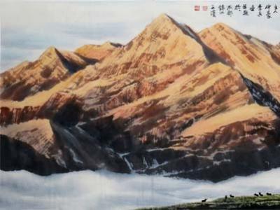 直面雪域高原 開創筆墨新樣——淺談李兵冰雪山水繪畫的開創意義和氣韻審美