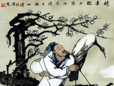 筆意清幽 風神獨著——李澤霖人物畫參展“成功美術館名家書畫全國巡展·西寧展”