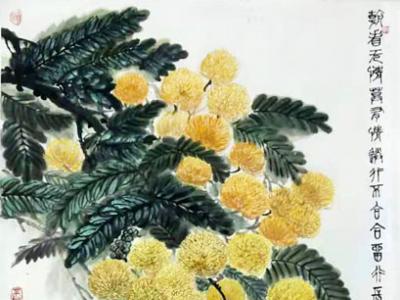 清新靜雅 生趣盎然——淺談朱秀坤先生花鳥畫作的藝術蘊藏