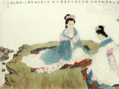 筆墨精致 風(fēng)韻生動(dòng)——陳蘇民人物畫(huà)賞析