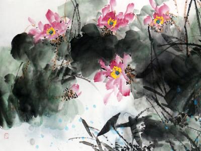 墨彩淋漓 氣韻生動——路民花鳥畫參展“成功美術館名家書畫全國巡展·石家莊展”
