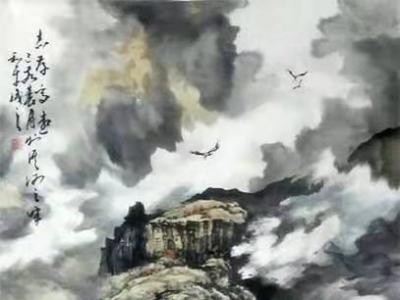 意境神暢 韻味雋永——米和平山水畫入展成功美術館“全國名家書畫庚子迎新春邀請展”