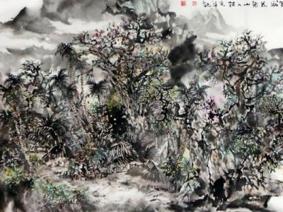 詩意氤氳 山水幽邃——游桂光山水畫賞析