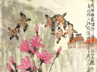 華彩墨韻繪花鳥之靈——劉新春花鳥畫入展“筆墨傳真情·丹青獻愛心”全國名家書畫展