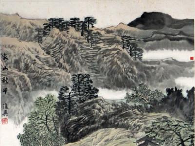 畫共詩情在 性本愛家山——淺談張復興先生“桂林山水”畫圖與眾不同的審美視角