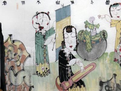 以古喻今——簡析人物畫家趙錦龍先生畫作的文化意蘊