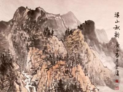 胸中丘壑 筆下情懷——孫宏偉先生國畫作品參展成功美術館“墨彩汗流香 勞動入畫境?全國名家書畫藝術展”