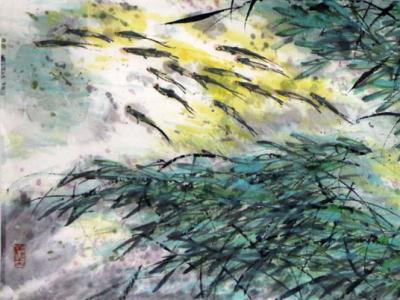 兼涉中西 野趣盎然——張萬琪先生花鳥繪畫藝術(shù)淺談